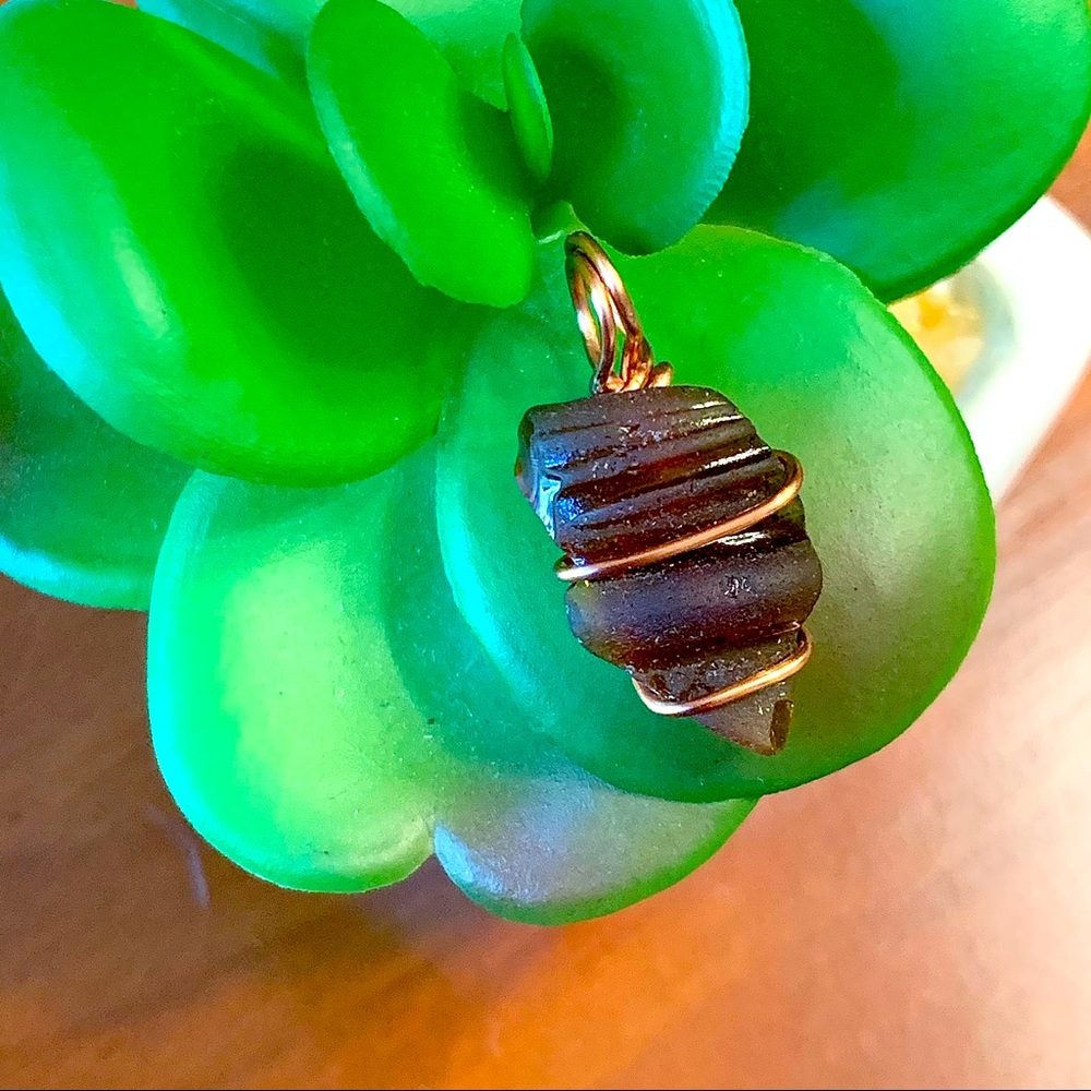 Hand Crafted Sea Glass Pendant